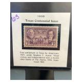1936 Texas Centennial Issue Stamp