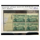 1947 US Airmail Plate Block Stamps
