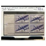 1941 Air Mail 10-Cent Block Stamps