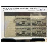 1947 Airmail C34 Mint NH Plate Block