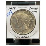 1922 Peace Dollar Choice Uncirculated