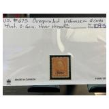 US #675 Overprinted Nebraska 6 Cents Stamp