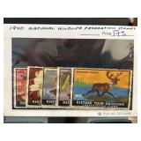 1940 National Wildlife Federation Stamps