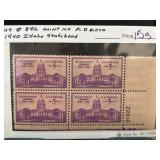 1940 Idaho Statehood Mint NH Plate Block