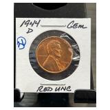 1944-D Lincoln Cent Red Uncirculated