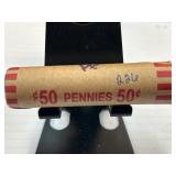 Roll of Mixed Date Wheat Pennies Cents