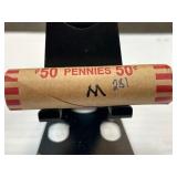 Roll of Mixed Date Wheat Pennies Cents