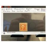 U.S. Revenue Stamp with Perforation Error