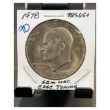 1978 Eisenhower Dollar MS65+