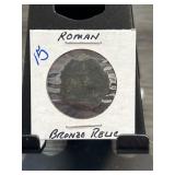 Roman Bronze Relic in Display Holder