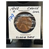 1942-S Lincoln Cent in Choice Uncirculated Conditi