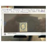 US #182 Franklin Bank Note Mint 1879