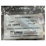 10-Coin Nickel Set from 2004-2006