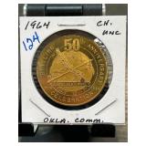 1964 Ringling, Oklahoma Souvenir Half Dollar