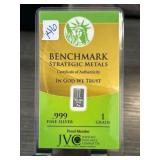 Benchmark Strategic Metals .999 Fine Silver Bar
