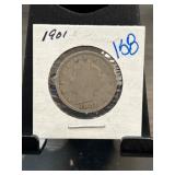 1901 Liberty Head V Nickel Coin