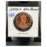 2006-S Lincoln Cent Gem Proof