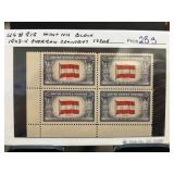 USA Scott 919 Mint NH Block 1943-44 Stamps