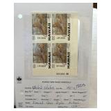 1997-98 Hawaii Wildlife Conservation Stamp Sheet