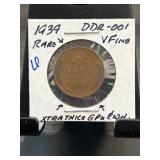 1939 Lincoln Wheat Cent DDR-001