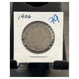 1906 Liberty Head Nickel in Holder