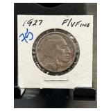 1927 Buffalo Nickel in Fine/Very Fine Condition