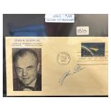 John Glenn Signed First Day Cover Envelope