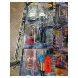3pc Star Trek Playmates Action Figures Set