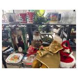 Christmas Decor and Plate Collection