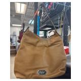 Michael Kors Tan Leather Shoulder Bag