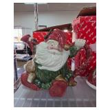 Fitz and Floyd 1989 Santa Teapot