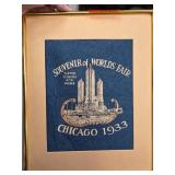 1933 Chicago Worldï¿½s Fair Souvenir Artwork