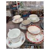 Fine Bone China Tea Cups and Saucers