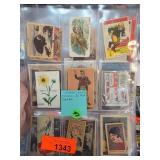 Vintage Trading Cards Collection