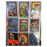 G.I. Joe Trading Card Collection in Plastic Sleeve