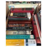Box Lot of Religious and Educational Books