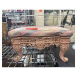 Heavy Cast Iron Base Foot Stool
