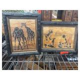 Two Kenyan Framed Artworks