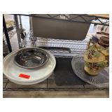 Decorative Bowl, Plate, and Vase Set