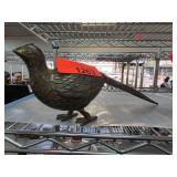Metal Bird Sculpture With Detachable Tail