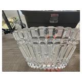 Crystal Bowl with Faceted Design