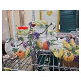 OGI Ceramic Fruit and Vegetable Tea Set