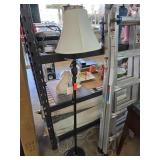 Floor Lamp with White Shade