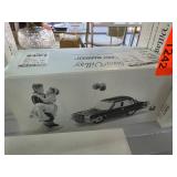 Snow Village Just Married Ceramic Set