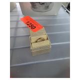 10k Gold Baby Ring in Box