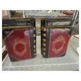 Book-Themed Decorative Bookends Set