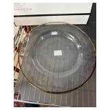 Lenox Gold-Rimmed Glass Chargers