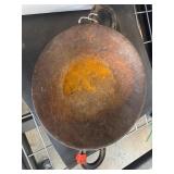 Vintage Iron Pan with Horseshoe Handles