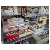 Sewing Machine and Craft Supplies