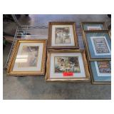 Framed Prints with Gold-Tone Frames